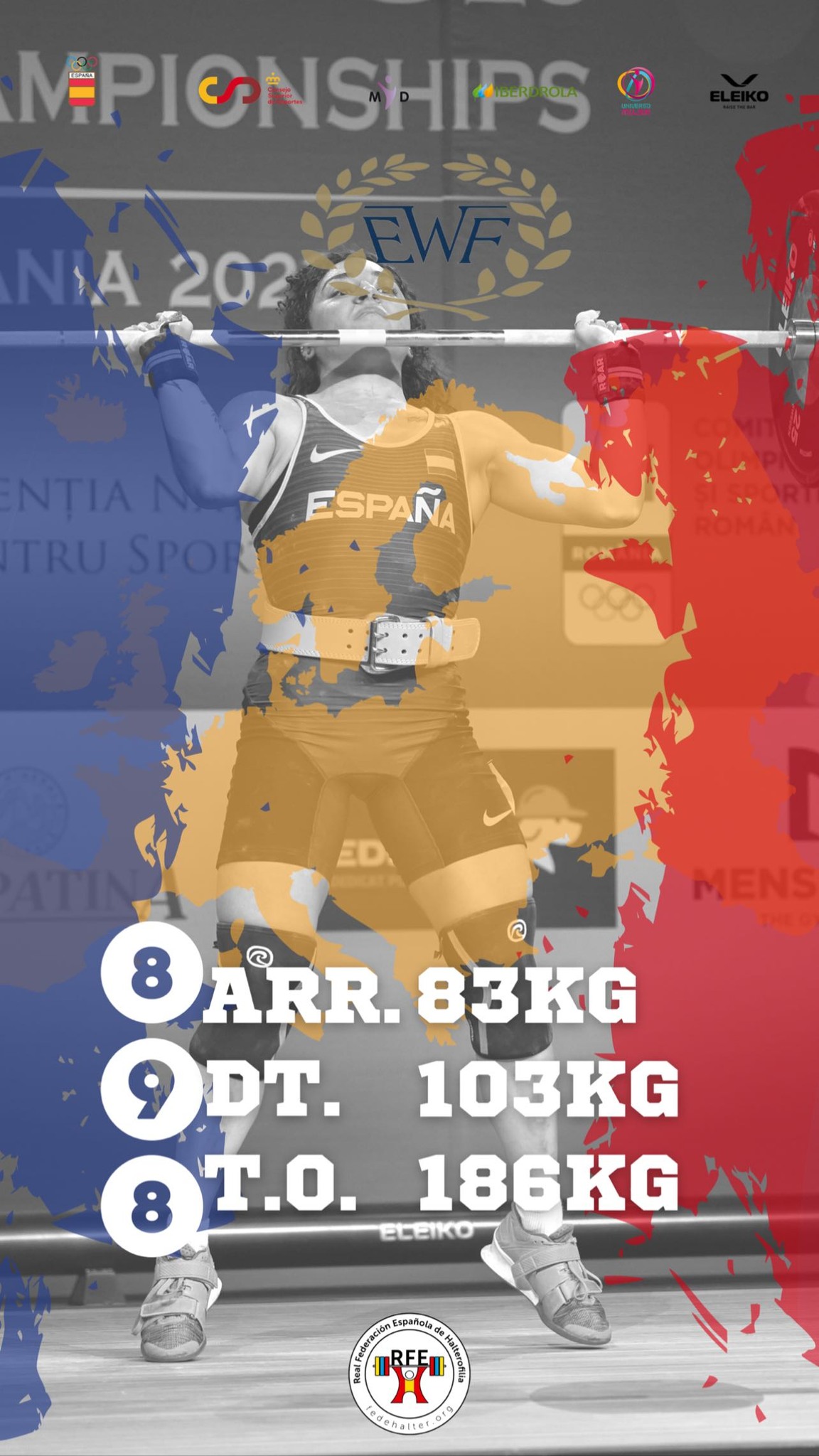 Navarra roza la medalla en el Campeonato de Europa de Bucarest